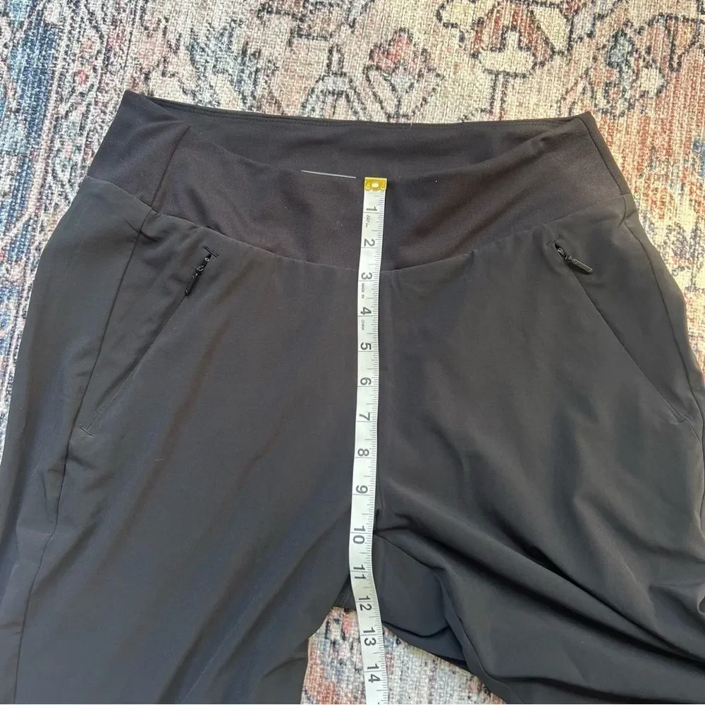 ATHLETA Lined Soho Lined Jogger Pants Black Size 8 Tall - Picture 11 of 14